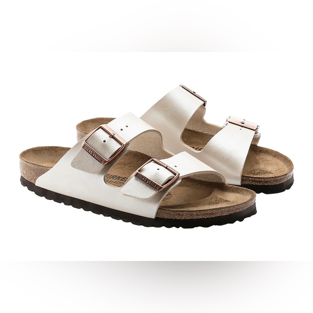 Birkenstock Arizona Graceful Pearl White NEW!